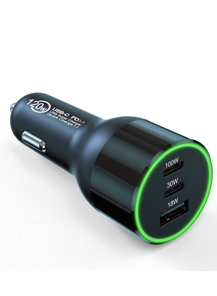 120W Type C Car Charger