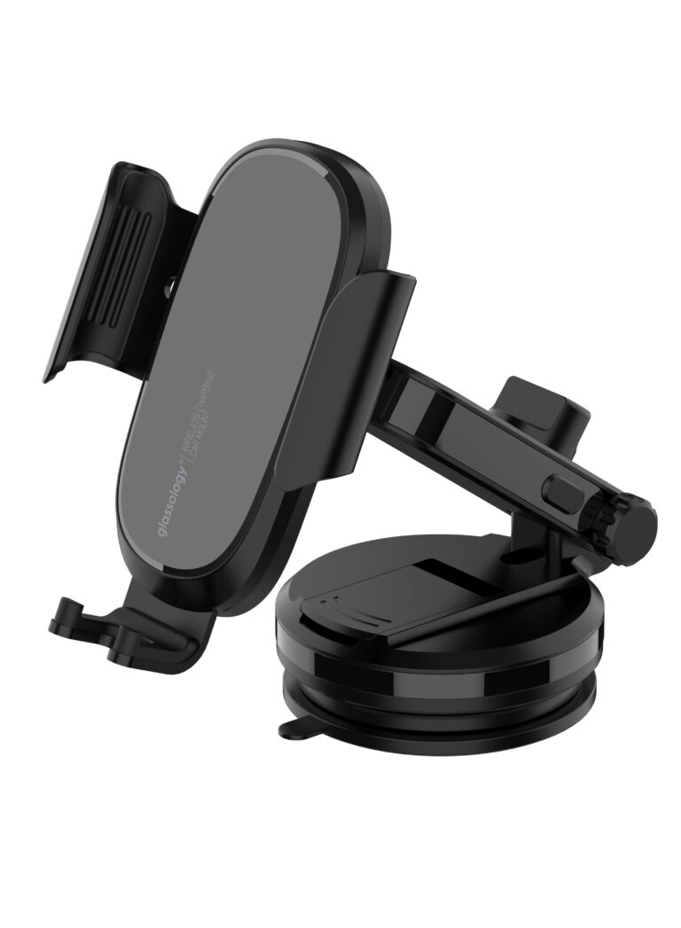 15W Fast Wireless Car Charger Phone Mount Holder fit for iPhone 15 14 13 12 Mini Pro Max 11 Xs