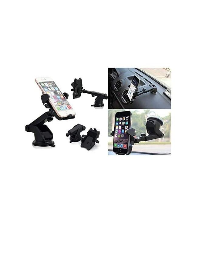 360 Degree Dashboard Windshield Cradle Car Phone Holder