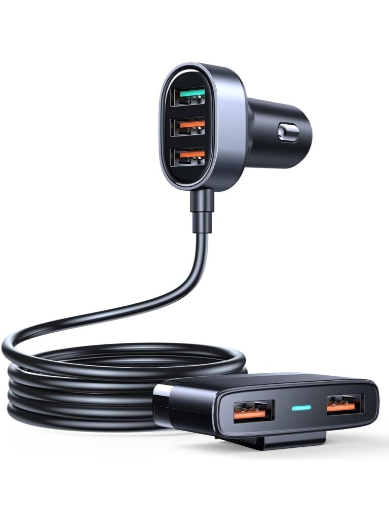 5 in 1 Car USB Charger Multi Port