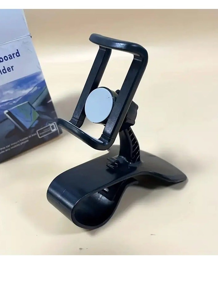 Car Phone Holder Easy Clip Mount Stand Panel Dashboard Gps Navigation Multi-Functional Bracket Holder For iPhone/Xiaomi/Oppo/Vivo