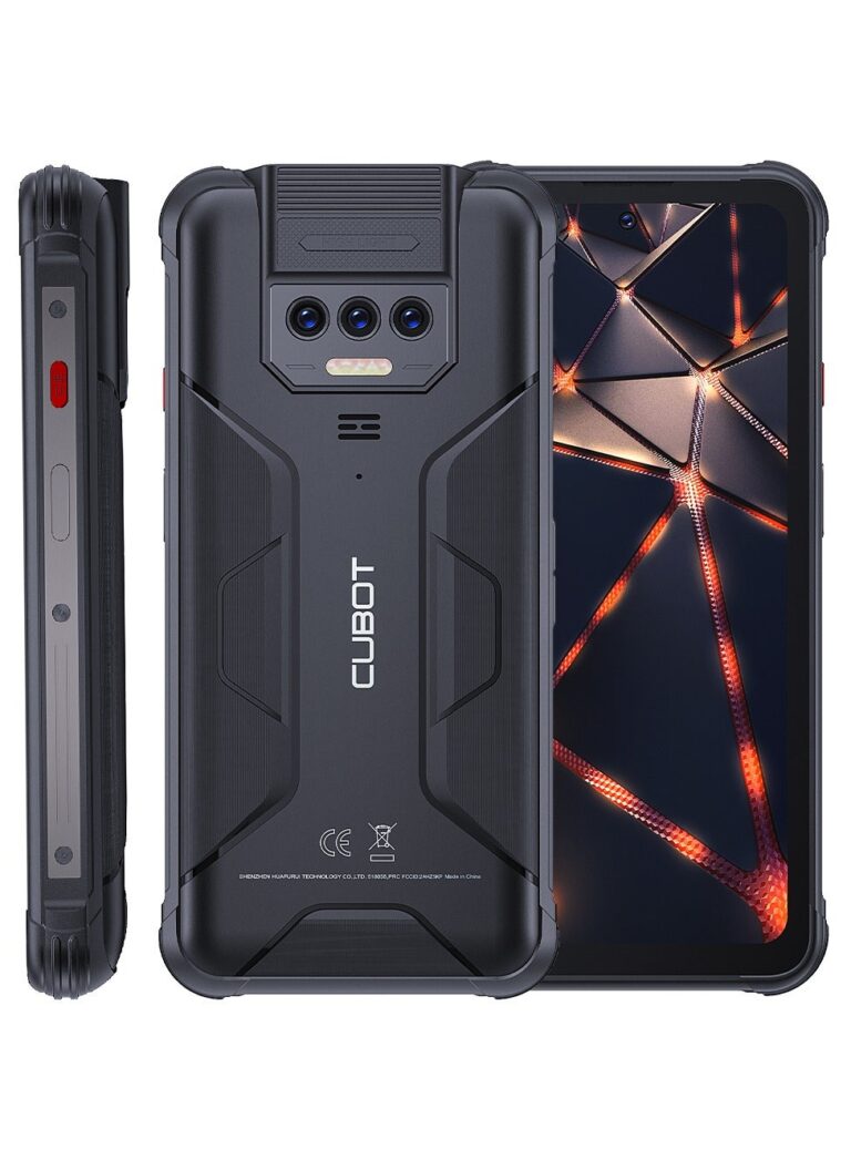 Cubot KingKong Power Rugged Phone 6.5-Inch FHD+ IPS Display Android 13 10600mAh Battery 33W Fast Charging 8GB RAM 256GB ROM Triple Rear Cameras Waterproof/NFC/ Dual Flashlight/Finger-scanner