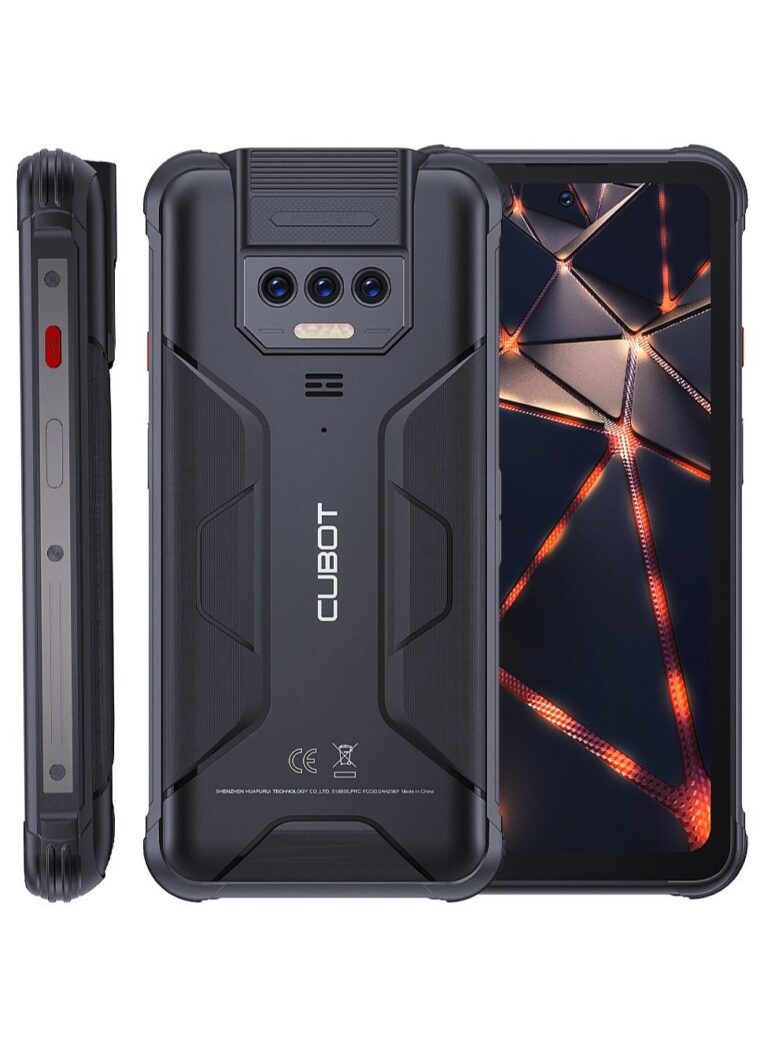 Cubot Rugged Phone 6.5-Inch FHD+ IPS Display Android 13 10600mAh Battery 33W Fast Charging 8GB RAM 256GB ROM Triple Rear Cameras Waterproof/NFC/ Dual Flashlight/Finger-scanner