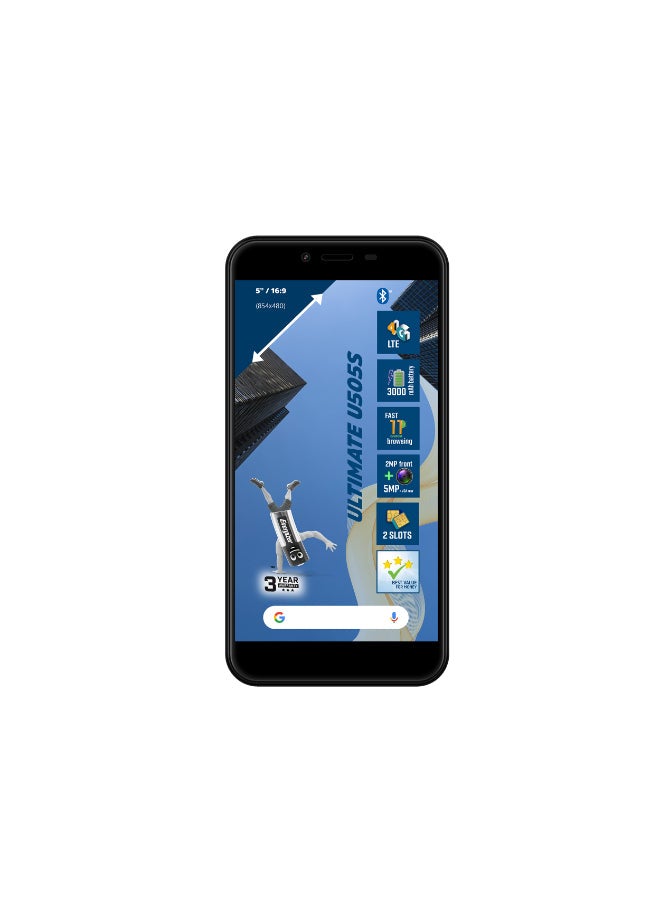 Energizer U505S Mobile Phone - 5.0" TFT LCD Screen