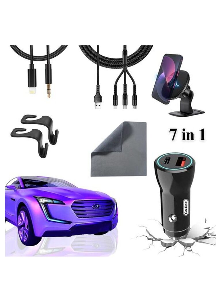 Go-Des 7 in 1 Car Phone Accessories