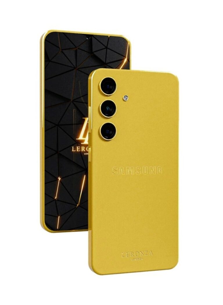 LERONZA Luxury Customized 24K Gold Samsung Galaxy S24 128GB