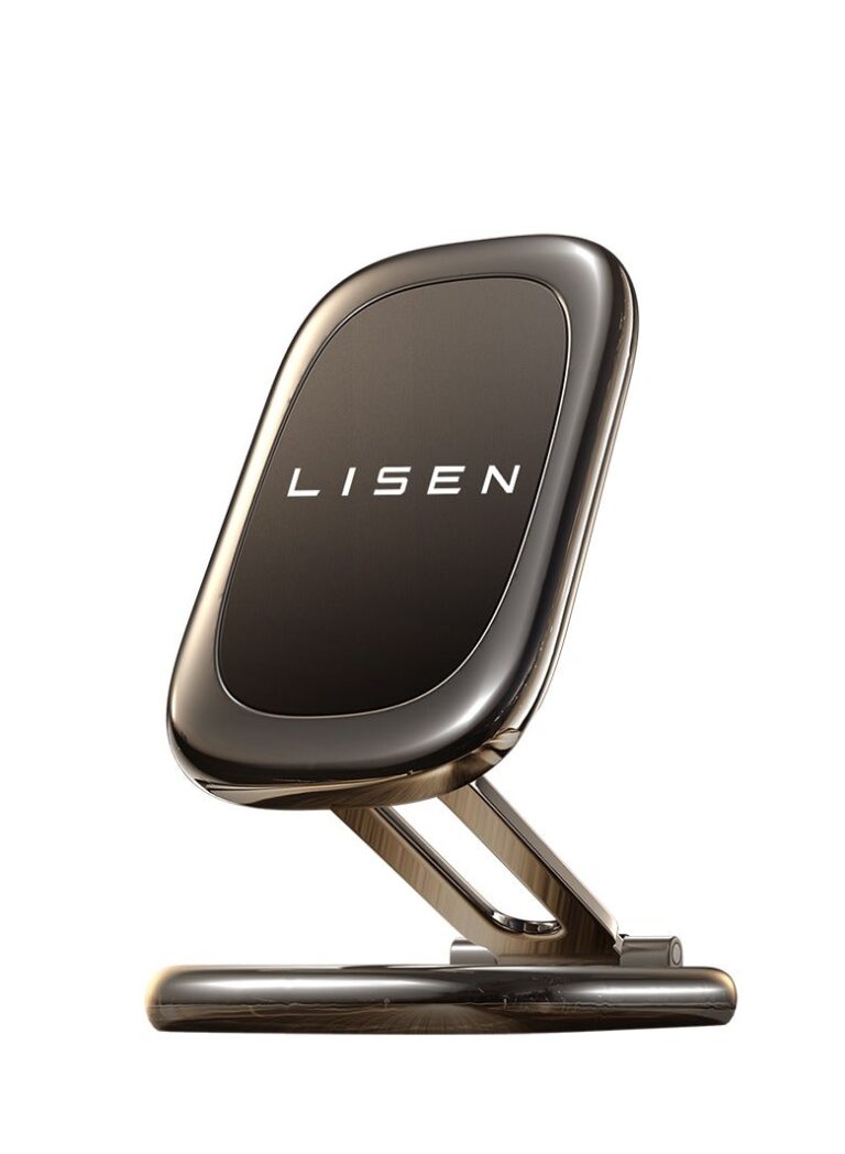 Lisen Magnetic Mobile Holder Basic - 360° Rotating Magnetic Phone Holder with Strong Magnet