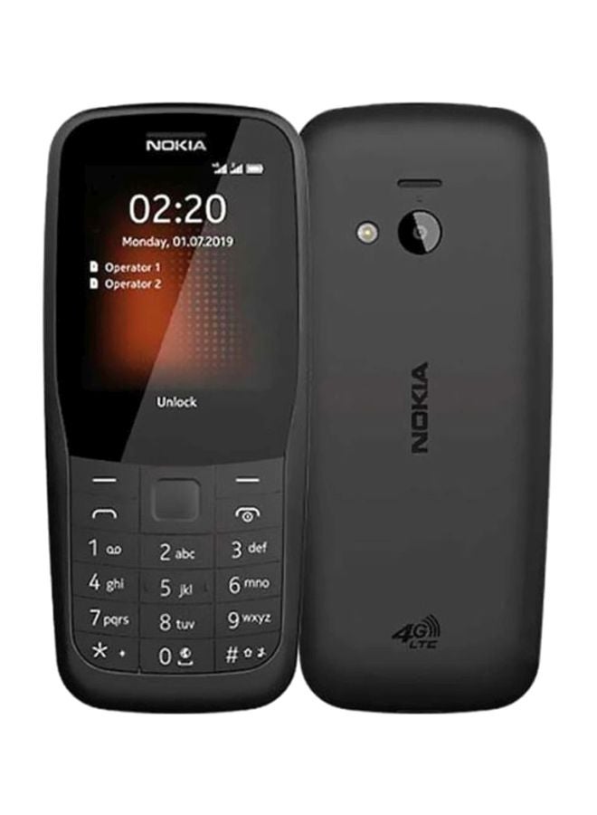 NOKIA 220 Black 24MB 4G LTE