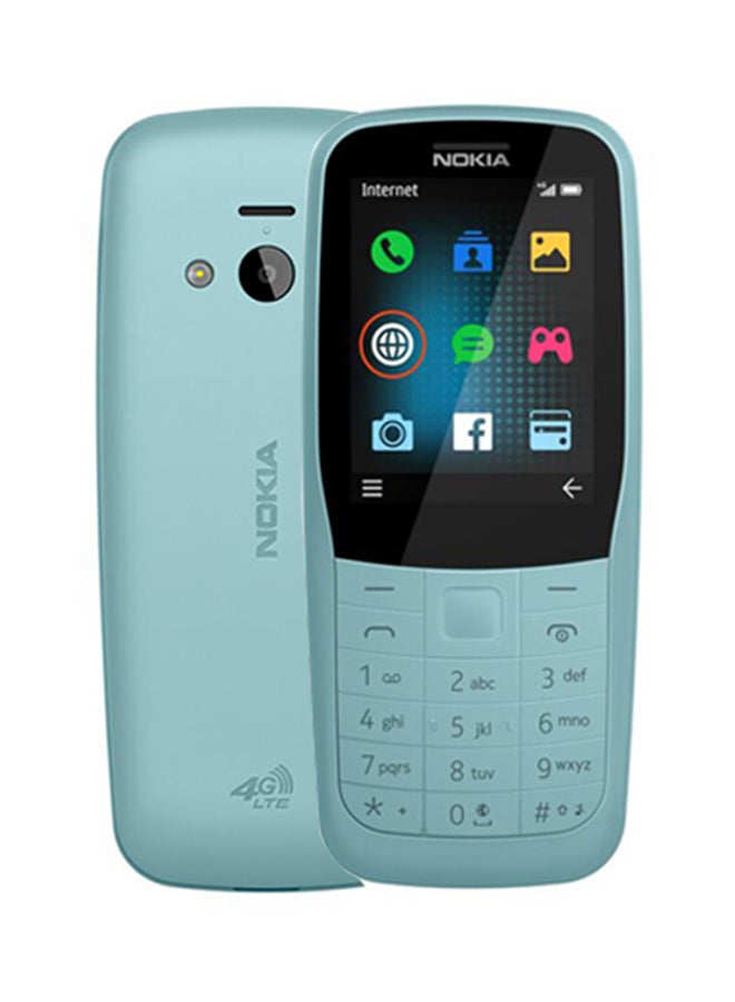 NOKIA 220 Dual SIM Blue 16MB RAM 24MB 4G LTE