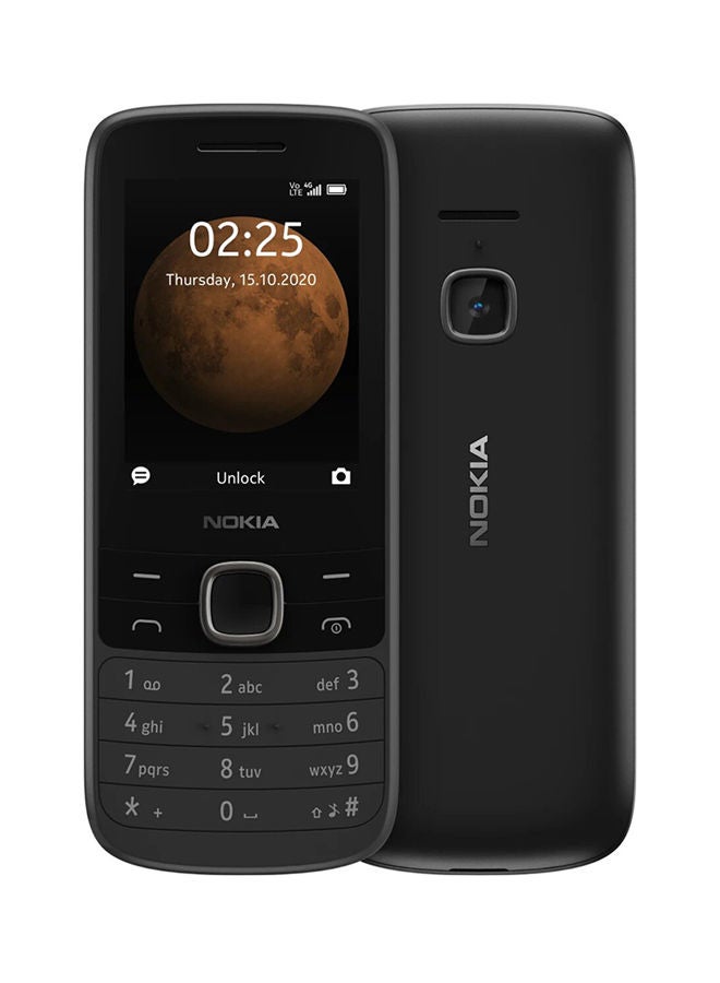 NOKIA 225 Dual SIM Black 128MB 4G LTE - Middle East Version