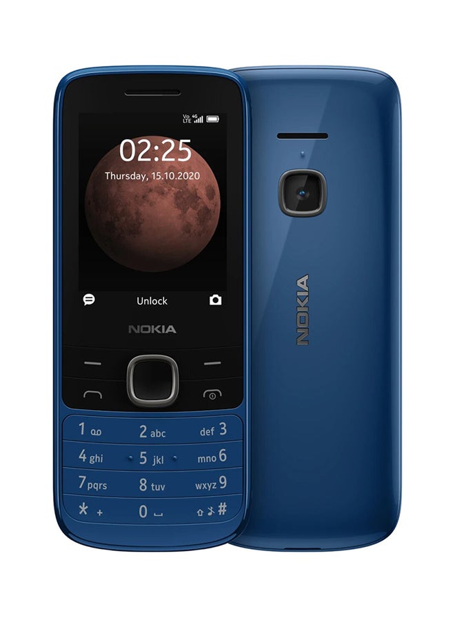 NOKIA 225 Dual SIM Blue 128MB 4G LTE - Middle East Version