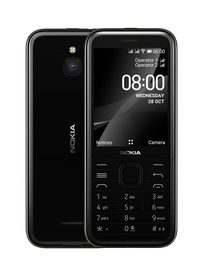 NOKIA 8000 Dual SIM Black 512MB RAM 4GB 4G LTE