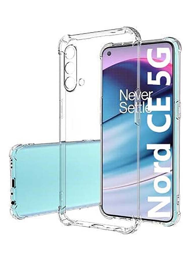 Soft TPU Anti-Dust Plugs Protection Protect Back Case Cover for OnePlus Nord CE 5G Clear