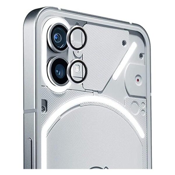 UNBLACK Screen Camera For Nothing Phone 2 Screen Camera Lens Protective Screen (Silver)