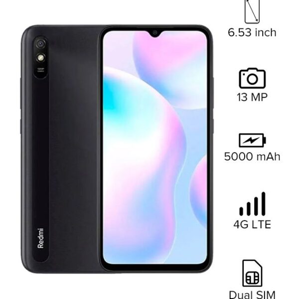 Xiaomi Redmi 9A Dual SIM Granite Gray 2GB RAM 32GB 4G LTE