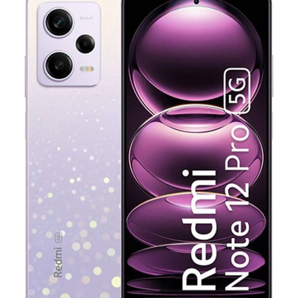 Xiaomi Redmi Note 12 Pro 5G Dual SIM Stardust Purple 8GB RAM 256GB - Indian Version