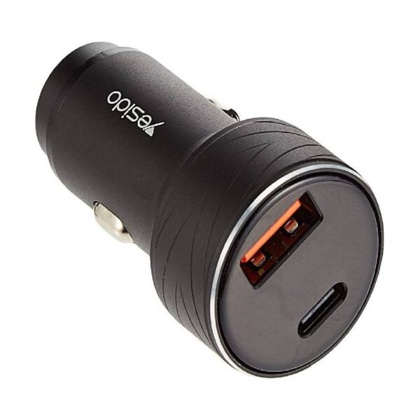 Yesido 36W Dual Pd Fast Car Charger