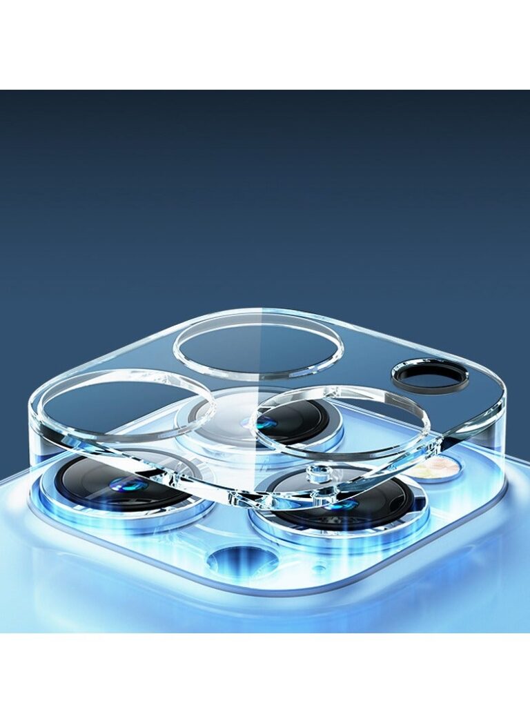 iPhone 15 Pro/15 Pro Max Camera Lens Protector【HD Clear Anti-Glare】【Case Friendly】Ultra-thin 9H Tempered Glass