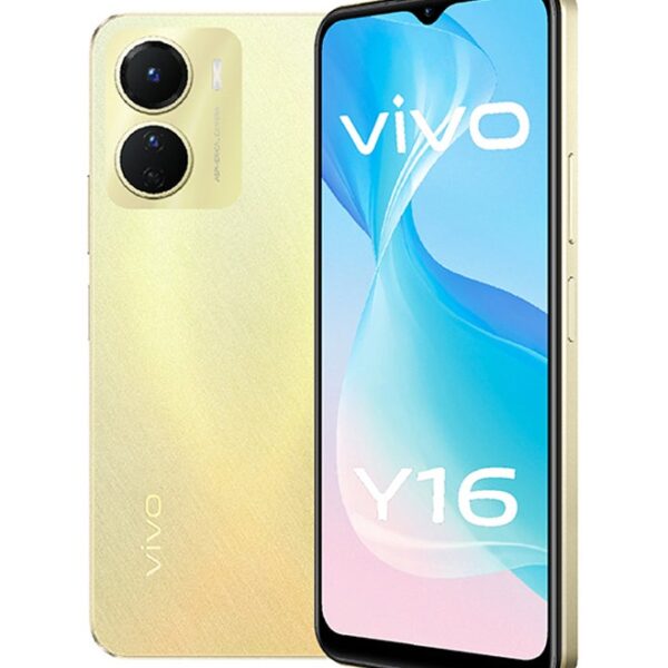 vivo Y16 Dual SIM Drizzling Gold 4GB RAM 64GB 4G LTE