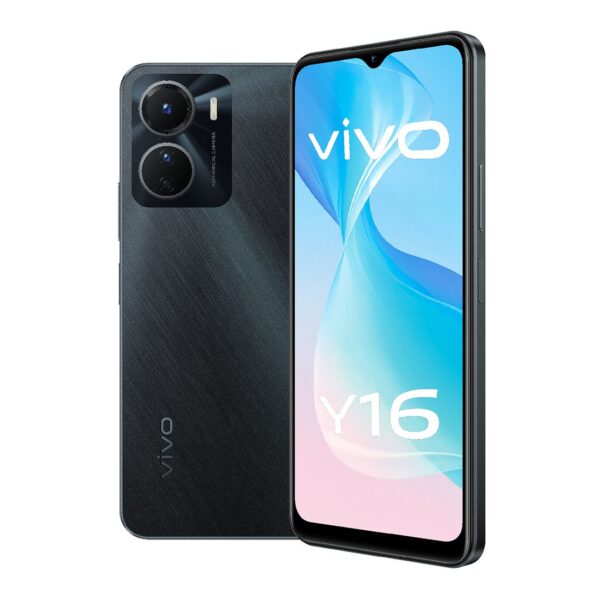 vivo Y16 Dual SIM Stellar Black 4GB RAM 128GB 4G LTE Middle East Version