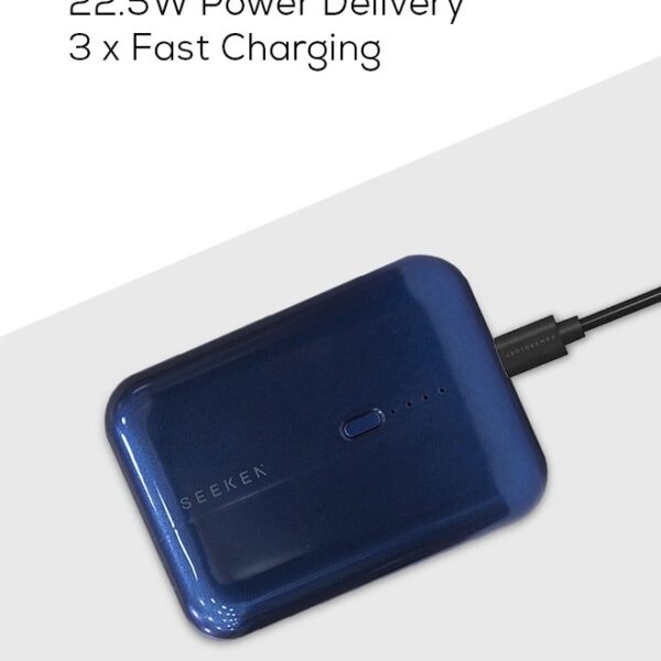 10000 mAh PowerBooster Power Bank Blue