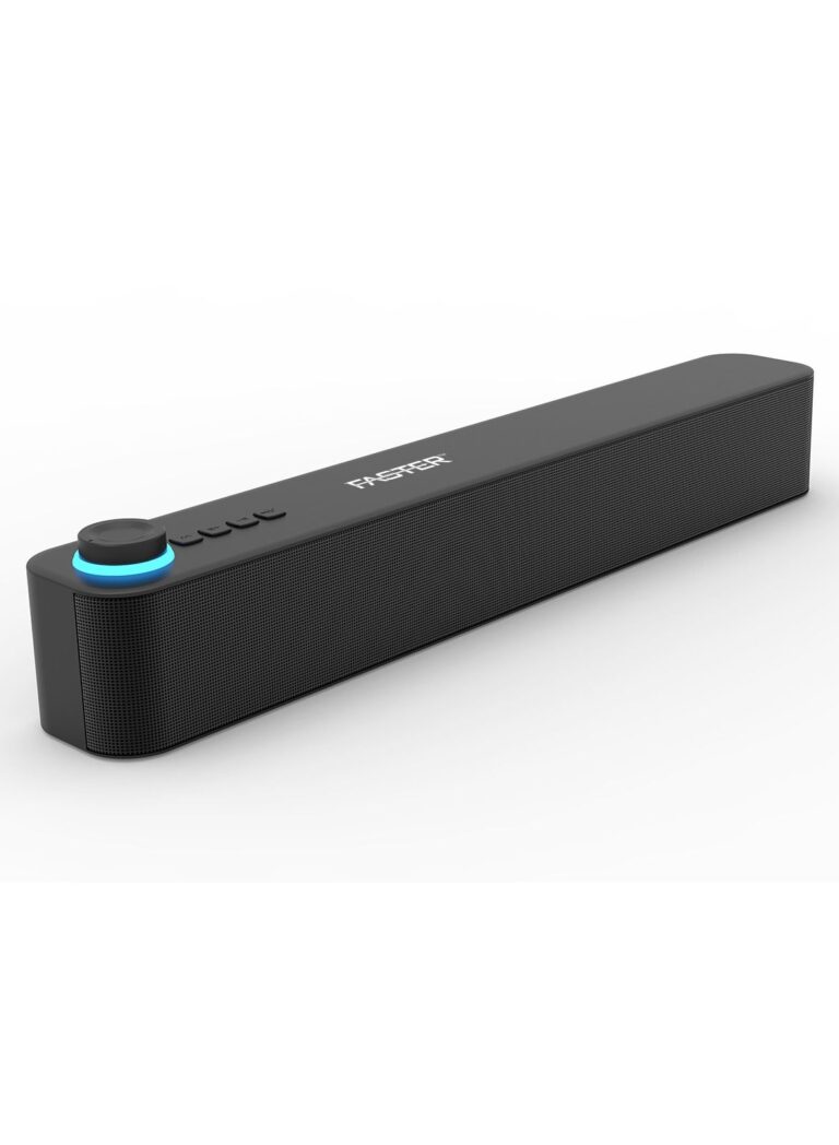 12W Soundbar Surround Sound  Mini Home Theater with Bluetooth 5.0 Technology Micro USB Power and Audio Delivery