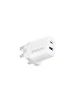 17W High-Speed Dual Port Charger White