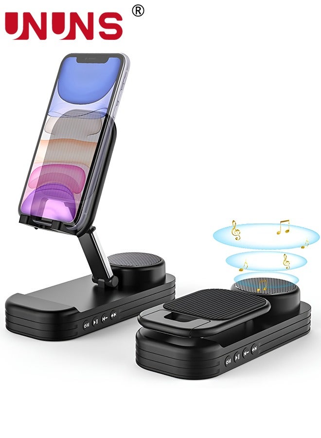 2 IN 1 Phone Stand With Wireless Bluetooth Speaker