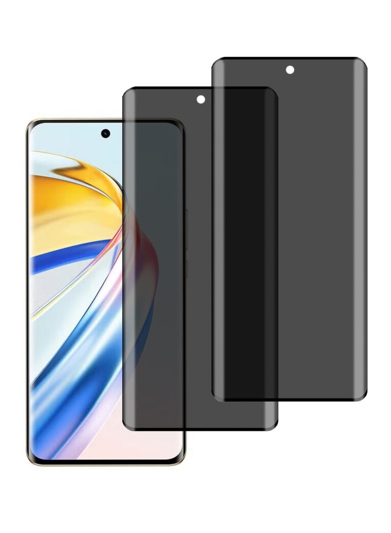 2 Pack HONOR X9b 5g Privacy Screen Protector with Easy Install anti-Scratch Glass 9H Hardness