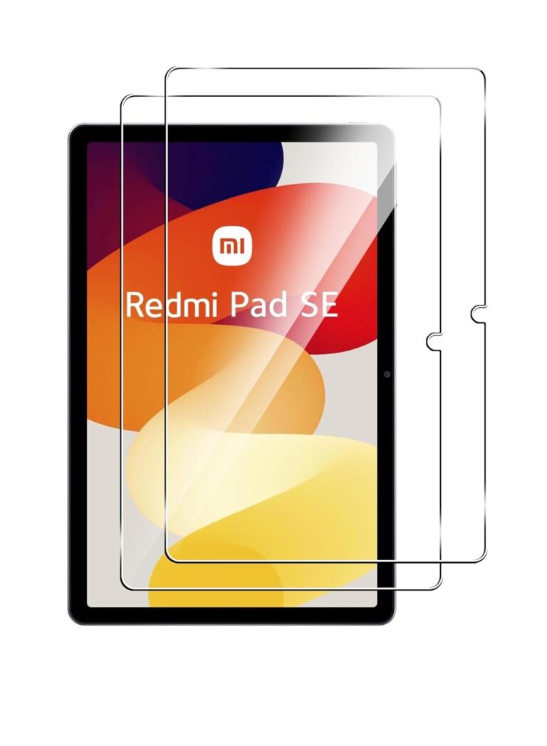 2 PackTempered Glass for Xiaomi Redmi Pad SE 2023 Screen Protectors [No Bubbles] [9H Hardness] [Scratch Resistant] Protector Film Tempered Glass Film For Redmi Pad SE Transparent