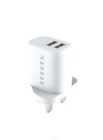 2-Port USB Wall Charger White