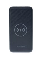 20000 mAh Wireless Charger Power Bank 1027 watt Black