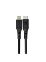 20W Power Delivery Fast Charging Lightning Cable 2M Black