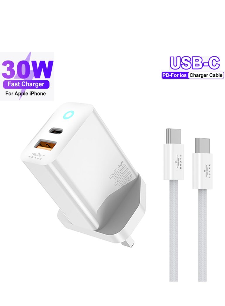 30W USB C Charger for iPhone 15 Series