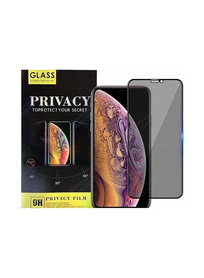 3D Privacy Glass Screen Protector For iPhone 11 Black