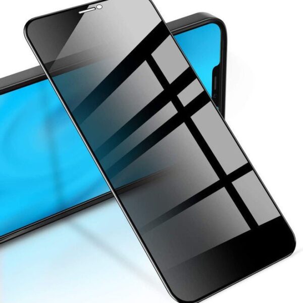 5D Privacy Tempered Glass Screen Protector For Apple iPhone 12/12 Pro Black