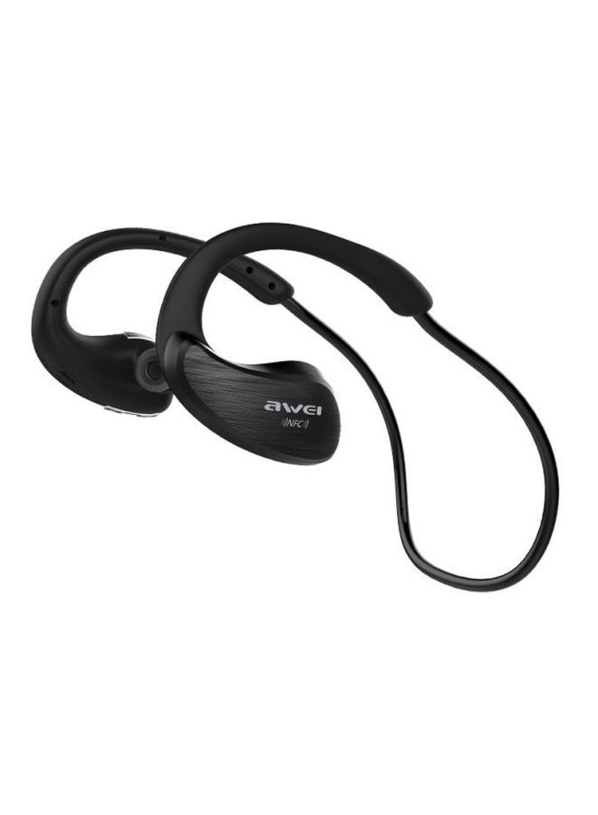 A885BL Wireless Sports Bluetooth Stereo Handsfree Headset With Mic Black