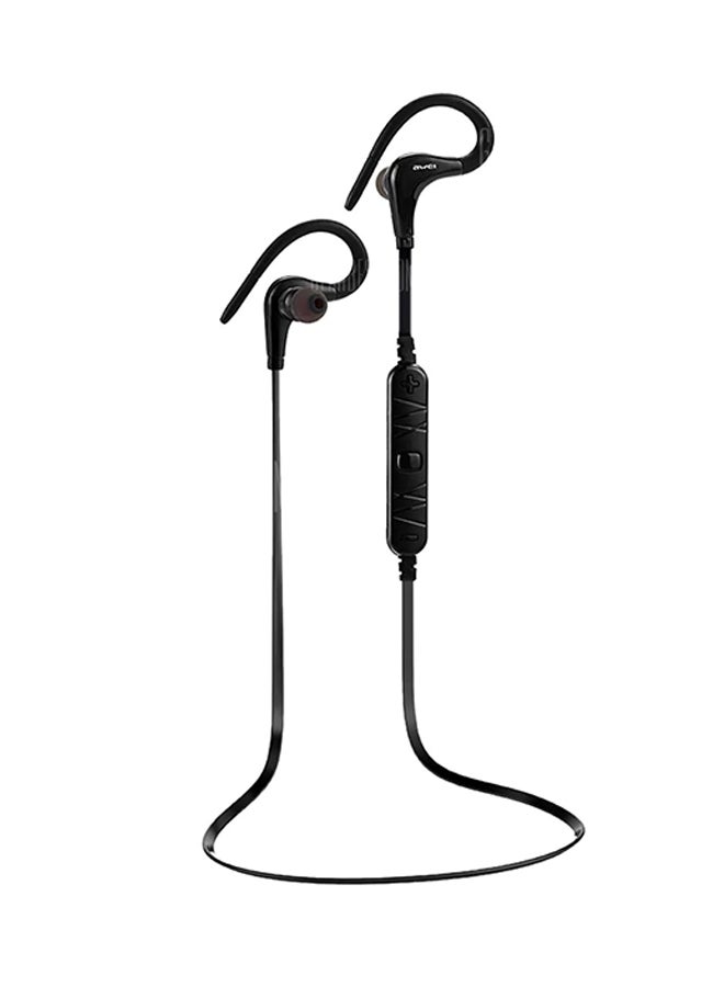 A890BL Bluetooth 4.0 Wireless Sports Ear Hook Headphones Black