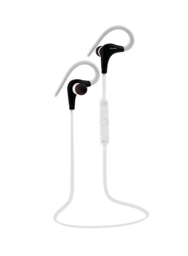 A890BL Bluetooth 4.0 Wireless Sports Ear Hook Headphones White