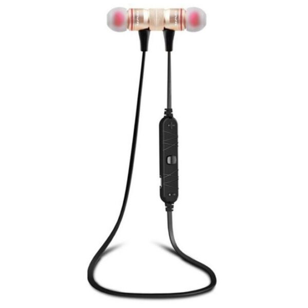 A920BL Bluetooth 4.0 Sports Stereo Earphones With Mic Gold