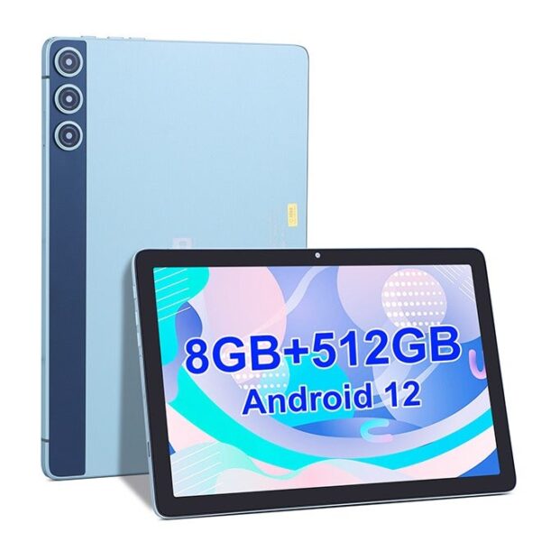 C idea 10.1 Inch Android Tablet PC 12 Dual Camera 8GB RAM 512GB Bluetooth Fntastic Green