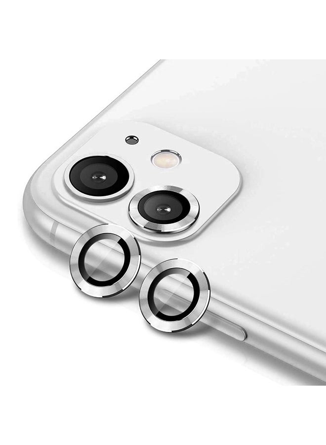 Camera Lens Protector Apple iPhone 11 Silver