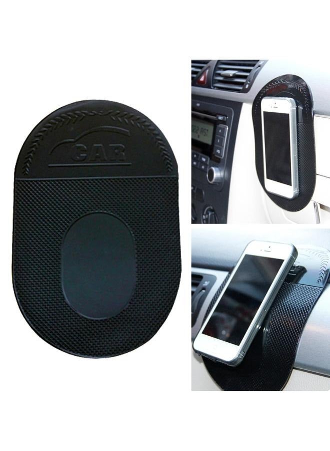 Car Vehicle Oval Magic Anti-slip Silicone Mat Pad Mat Mobile Phone GPS Holder