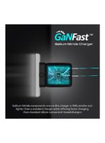 65W Super Speed GaNFast Charging Adapter With Dual USB Ports for Black Black