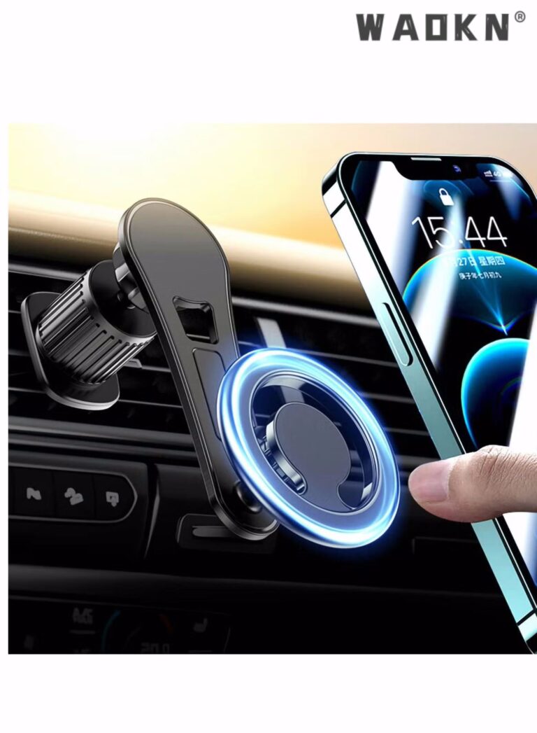 Compatible for MagSafe Car Mount [2024 New Upgrade] Car Vent 360° Rotation Magnetic Phone Holder for Car