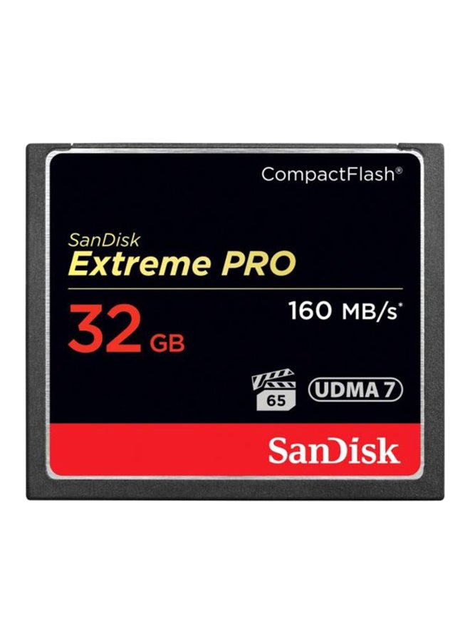 Extreme PRO CF 160MB/s 32 GB VPG 65