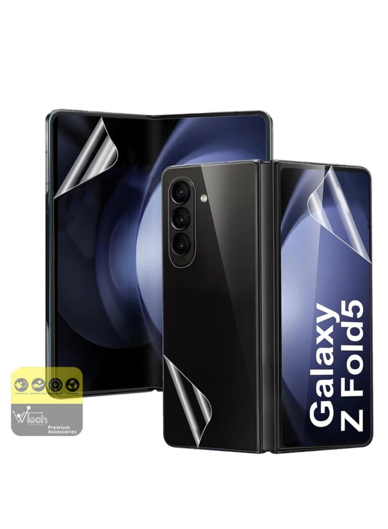 Front And Back Screen Protector Transparent Film For Samsung Galaxy Z Fold5 5G 2023 Clear