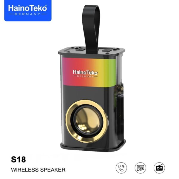 Haino Teko Germany S18 Mini Portable Bluetooth wireless Speaker