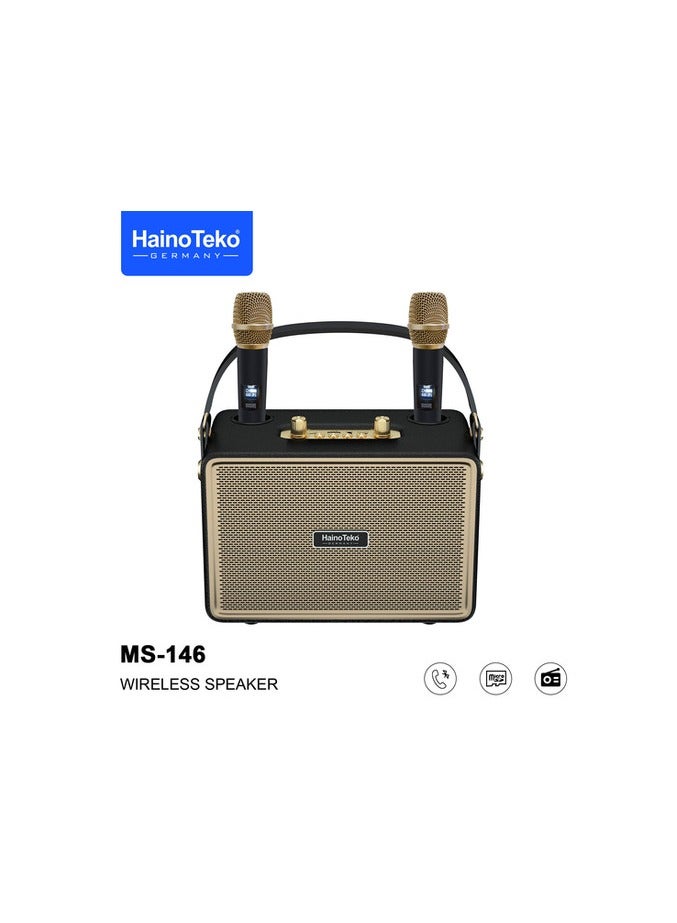 Haino teko MS-146 bluetooth speaker with Mic