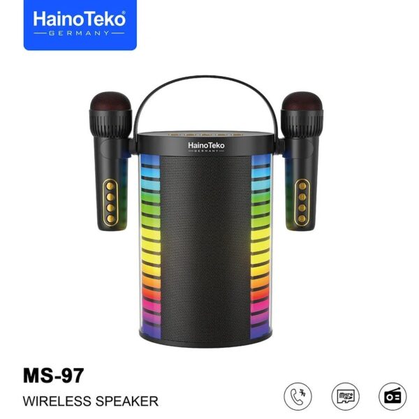 Haino teko MS-97 wireless speaker with wireless mic